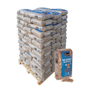 Granulés de Bois Woodstock Premium (NF/DINplus) - Palette 78 Sacs (1170kg)
